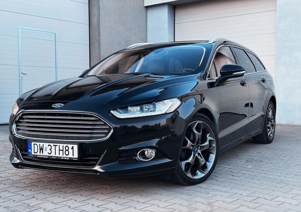 Ford Mondeo cena 56300 przebieg: 206575, rok produkcji 2015 z Słubice małe 704